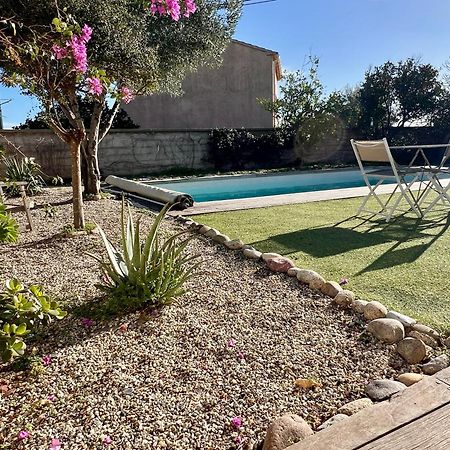 Appartement L'Arancetu Vue Mer Avec Piscine Biguglia  Bagian luar foto
