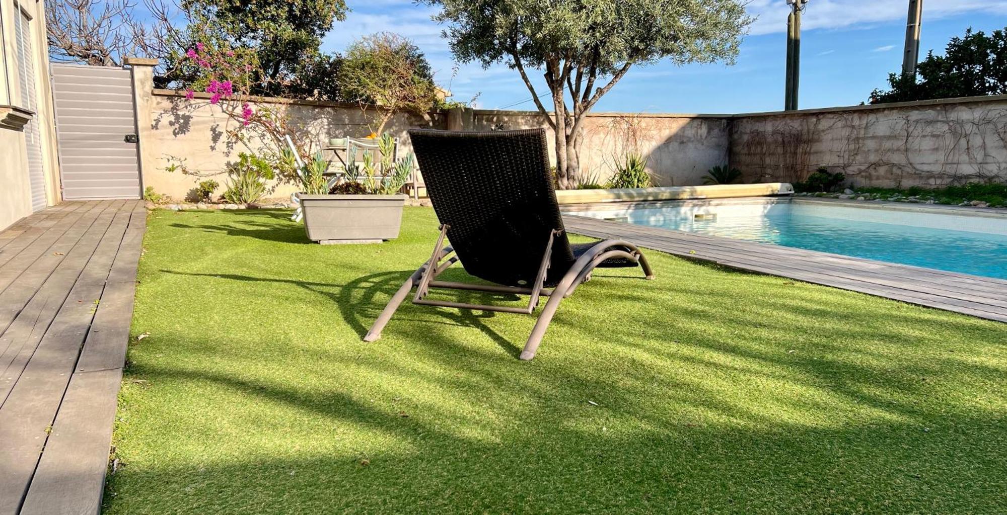 Appartement L'Arancetu Vue Mer Avec Piscine Biguglia  Bagian luar foto