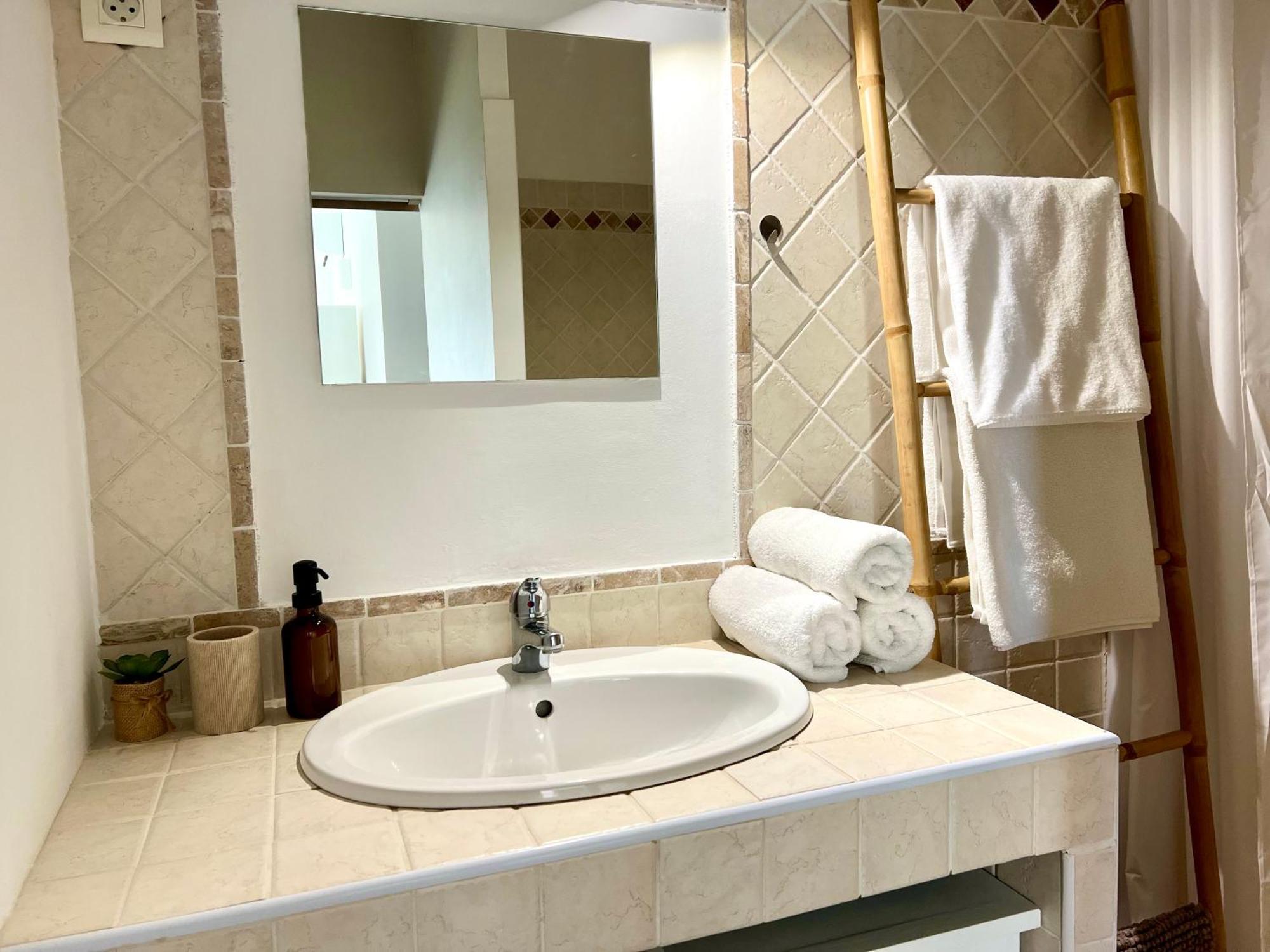 Appartement L'Arancetu Vue Mer Avec Piscine Biguglia  Bagian luar foto
